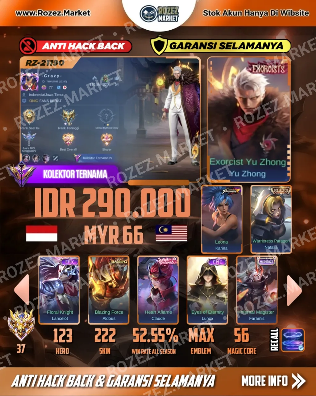 YU ZHONG EXORCIST