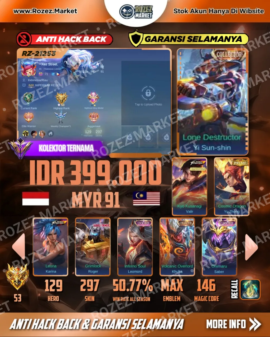 YSS COLLECTOR 